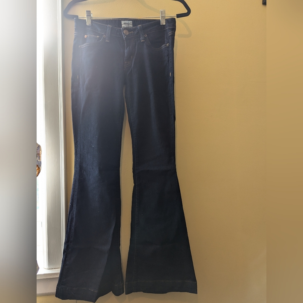 Hudson dark denim flare jeans. Women's size 26.